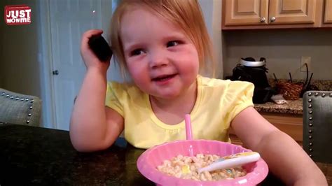 WOW..! FUNNY CUTE BABIES Talking on the Phone COMPILATION 2017 - YouTube