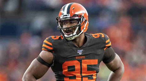 Myles Garrett Suspension: How Long Will Browns DE Be Out? | Heavy.com