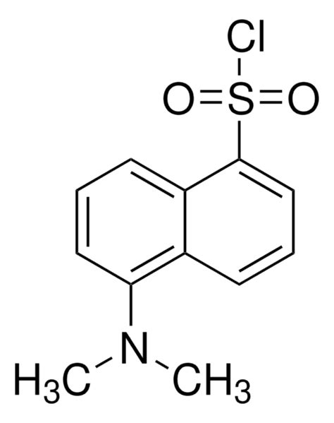 Dansyl Chloride Reagent used for fluorescent labeling of proteins, N ...