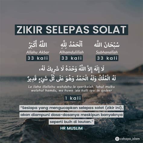 Bacaan Setelah Sholat Fardhu Sesuai Sunnah - Perumperindo.co.id