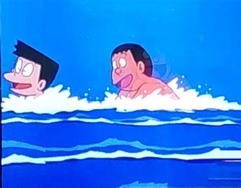 Suneo and Gian swimming - Doraemon Photo (40388324) - Fanpop