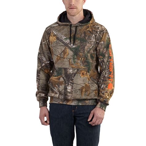 *NEW* Midweight Camo Sleeve Logo Hooded Sweatshirt - The Brown Duck | Hooded sweatshirts ...