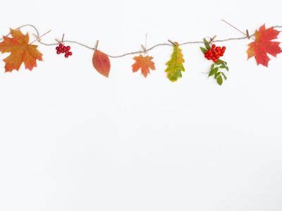 Fall Leaf Garland Ideas – How To Make A Garland Of Autumn Leaves