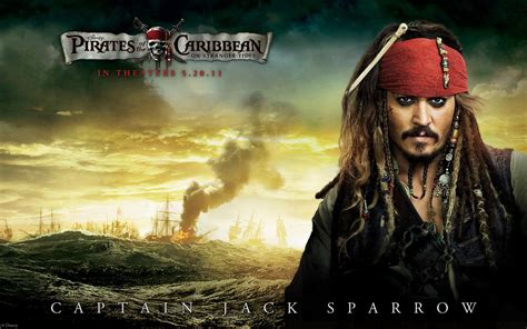 Captain Jack Sparrow potc4 - Pirates of the Caribbean Wallpaper ...