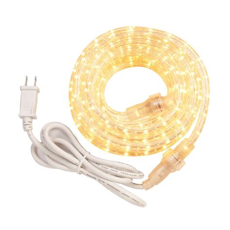 Westek Outdoor/Indoor 12 ft. Incandescent White Rope Light Kit ROPE12WW - The Home Depot