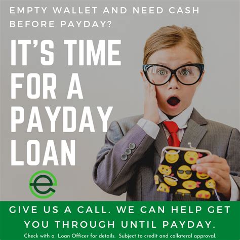 EEFCU Payday Loans...We'll get you through. - Emerald Empire Federal Credit Union