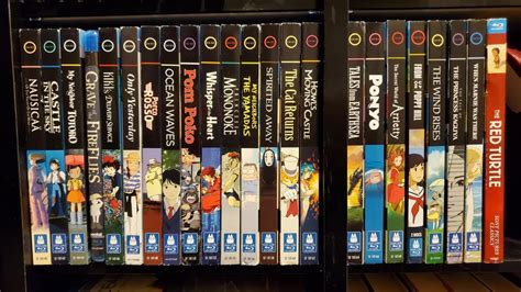 Finally completed my Studio Ghibli Blu-Ray collection : dvdcollection