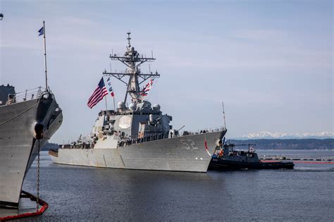 Arrival Of USS Barry Brings Ship Count At Naval Station Everett To ...