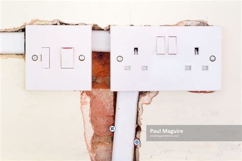 Stock photo - Rewiring British domestic socket - Paul Maguire