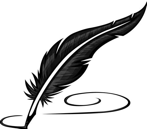 Download Writing Literature Feather - Quill Pen Clipart PNG Image with ...