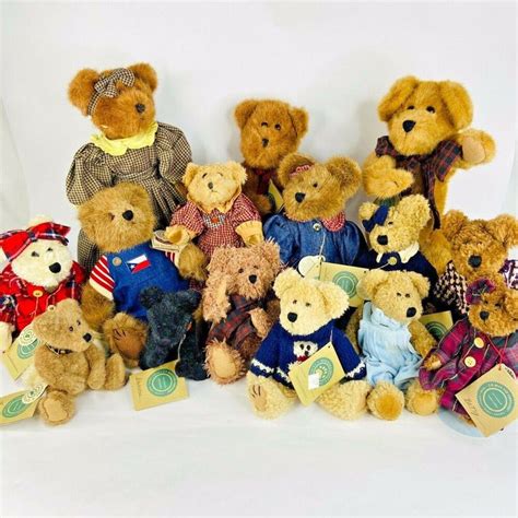 Boyds Bears Plush Lot Of 15 Collectibles With Tags Displayed Only #Boyds in 2020 | Boyds bears ...