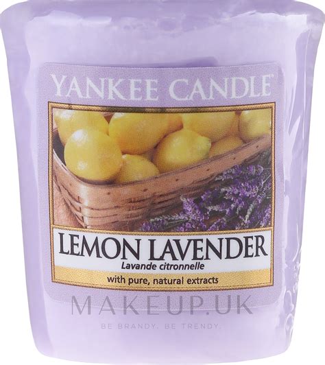 Yankee Candle Scented Votive Lemon Lavender - Scented Candle "Lemon & Lavender" | Makeup.uk