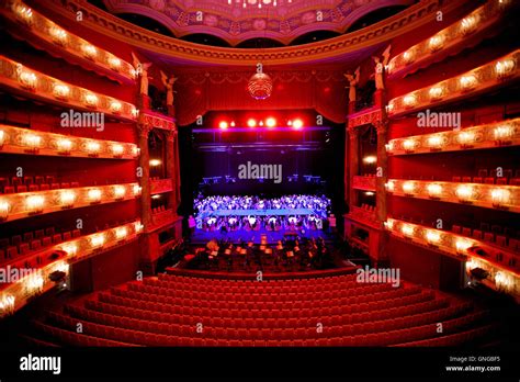 Stage Dinner at the Bayerische Staatsoper in Munich, 2014 Stock Photo ...