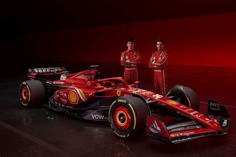 Ferrari reveals its 2024 Formula 1 car, the SF-24