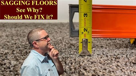 SAGGING FLOORS Why? and Should we FIX it? - YouTube