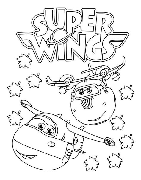 출동! 슈퍼윙스 색칠공부 프린트 도안 모음 SuperWings : 네이버 블로그 | Airplane coloring pages ...