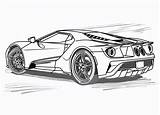 57 Free Printable Ford GT Coloring Pages sketch template