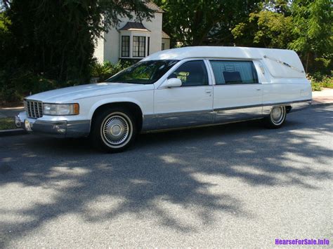 1996 Cadillac Fleetwood Hearse Krystal Coach ⚰️ Hearse for Sale Archive