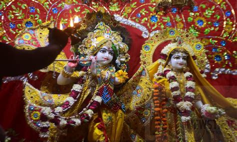 ISKCON temple in Lucknow | krishna janmashtami | krishna janmashtami ...