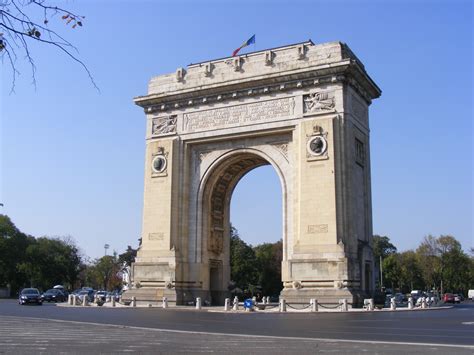 Free Images : monument, tower, landmark, memorial, town square, triumph, bucharest, triumphal ...