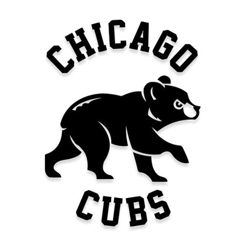 Chicago Cubs Decal Official Sticker – Decalfly