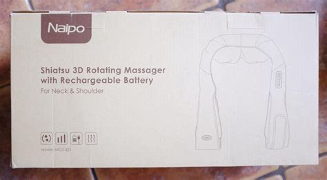 Naipo Shiatsu Neck & Shoulder Massager - **REVIEW**