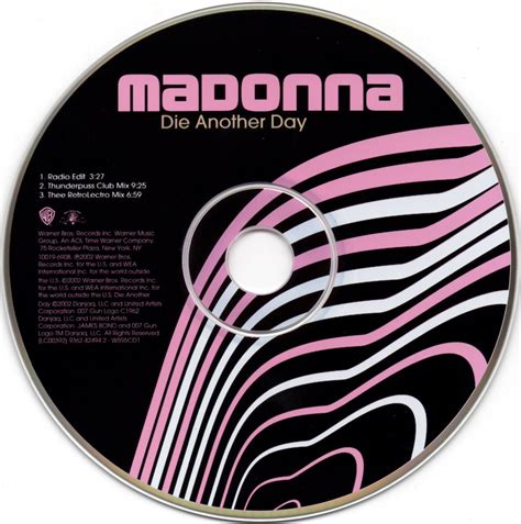 Madonna FanMade Covers: Die Another Day - European Single Official