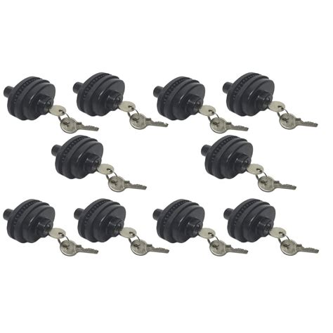 Set of 10 Keyed Alike Trigger Gun Locks Safety Universal Firearms Pistol Shotgun - ibspot.com