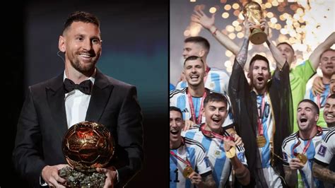 Lionel Messi wins the 2023 Ballon d'Or for a record eighth time - Sport ...