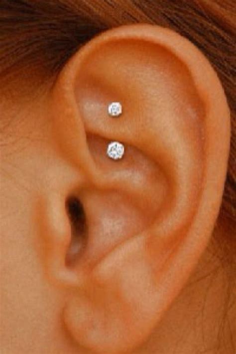 Get modern rook piercing ideas | Piercingeasily.com