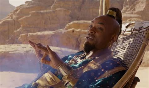 Will Smith is less blue in another new trailer for Aladdin