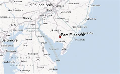 Port Elizabeth, New Jersey Weather Forecast