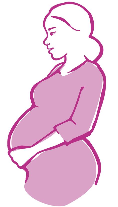 Pregnant Mother Clipart Free Images At Clker Com Vector Clip Art | My ...