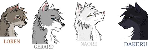 Wolf OCs by narutogirlfan on DeviantArt