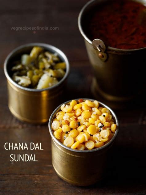 Chana Dal Sundal (Kadalai Paruppu Sundal)