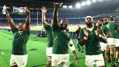 South Africa boot their way into Rugby World Cup final with unflinching belief in Erasmus plan ...