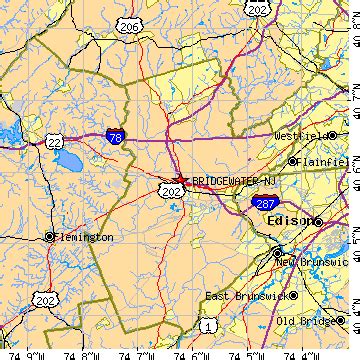 Bridgewater, New Jersey (NJ) ~ population data, races, housing & economy