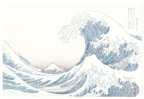 THE GREAT WAVE OFF KANAGAWA (Katsushika Hokusai) – 美和 Miwa Japanese Art