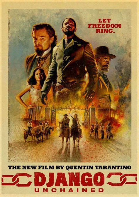 Django Unchained Movie Poster Re Print 19x13 FREE SHIPPING - Etsy