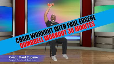 How to watch and stream Seated Dumbbell Workout with Paul Eugene - 2020 on Roku