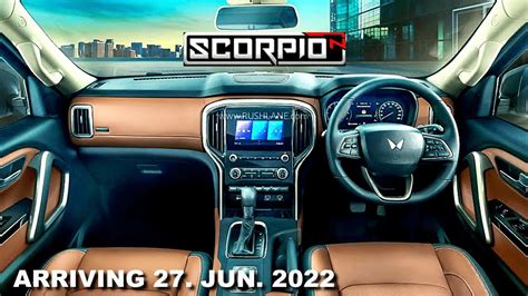 2022 Mahindra Scorpio N Top Variant Interior Fully Revealed | 6 & 7 ...