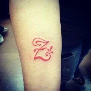 25 Amazing Z Letter Tattoo Designs and Ideas - Body Art Guru