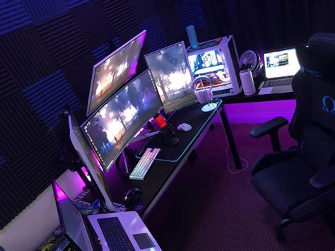 PS5? Never heard of it. | Gaming room setup, Computer desk setup ...