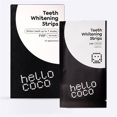 PAP Teeth whitening strips - hello coco