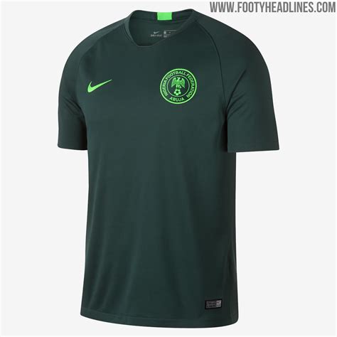 Nigeria 2018 World Cup Away Kit Revealed - Footy Headlines