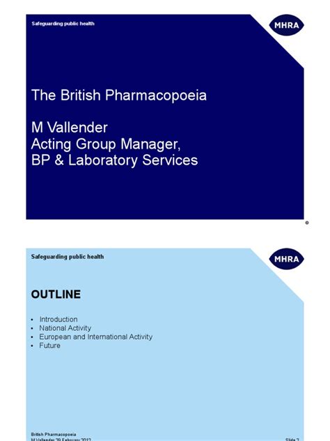 British Pharmacopoeia | Medicine | Pharmacy