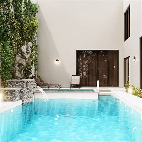 Gorgeous Water Feature Ideas for the Pool Area — Magic Matt's Pools