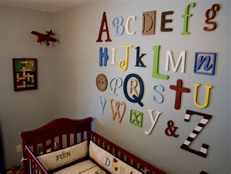 Alphabet Nursery Wall Decor – Do It And How