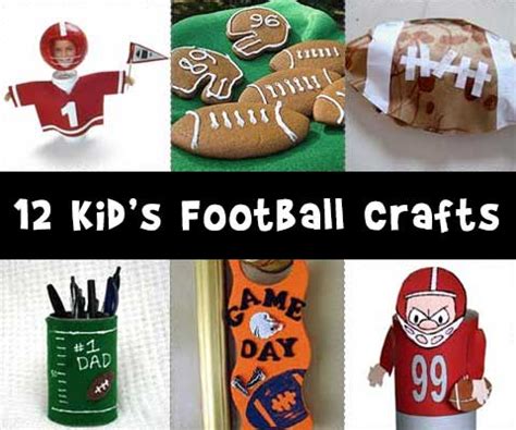 Football Crafts | Woo! Jr. Kids Activities : Children's Publishing