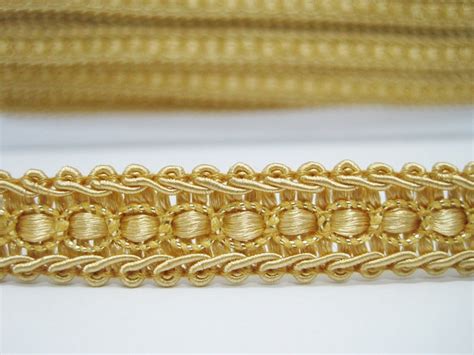 5 Yards 1/2 Gold Gimp Braid Trim Gimp Braid Braided | Etsy